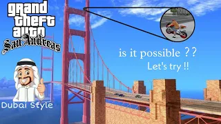 Bike Raiding on Tallest Bridge | GTA sa | Gaming Bite