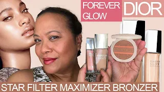 Dior Forever Glow Star Filter 3|Forever Glow Maximizer Peachy|Forever Natural Bronzer|Peachy Bronze