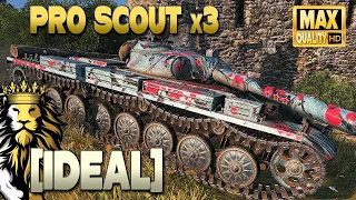 T-100 LT: Learning from a pro scout [IDEAL] - World of Tanks