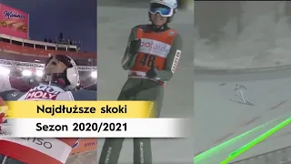 Najdłuższe skoki konkursów #1 - Sezon 2020/2021