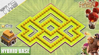 BEST TH5 Base | Town Hall 5 HYBRID/TROPHY Base - Clash of Clans