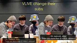 TK/KV ~ did Jhope say Thailand or TAEKOOK? || finally VLIVE fixed the subs (reply video)