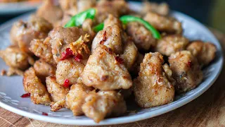 Salt and Pepper Chicken | Quick & Easy | Hungry for Goodies