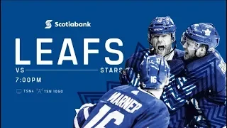 NHL 19 PS4. REGULAR SEASON 2018-2019: Dallas STARS VS Toronto MAPLE LEAFS. 11.01.2018. (NBCSN) !