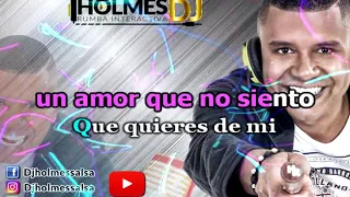 QUE QUIERES DE MI / KIM DE LOS SANTOS / Video Liryc letra / Holmes DJ