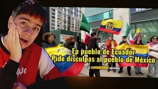 ECUADOR LE PIDE PERDON A MÉXICO DE ESTA MANERA