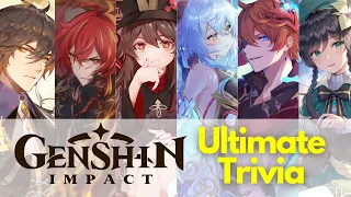 [ANIME GAME] The ULTIMATE Genshin Impact Quiz | 40 Questions