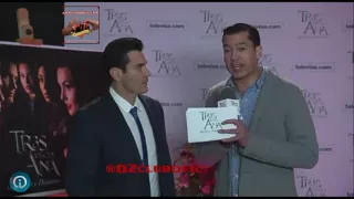 David Zepeda Presentación Tr3s veces Ana MX (webshow)