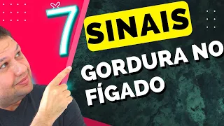 7 sinais e sintomas de gordura no fígado, fígado gorduroso, esteatose hepática!!!