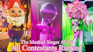 All Contestants Ranked (The masked singer AU Season 4)