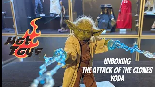 The Action Figure Cave Unboxes the Hot Toys Yoda | Star Wars Attack of the Clones