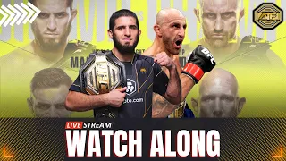 UFC 284 Makhachev vs Volkanovski Watch Along |  Live Reactions & Breakdowns | UFC Picks