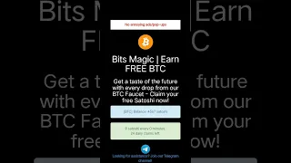 earn 0.005 USDT 9 btc stoshi every 0 minutes high paying faucet - withdraw to faucetpay #shortsvideo