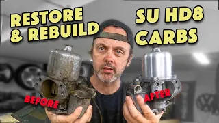 SU HD8 Carburettor - Rebuild & Restoration