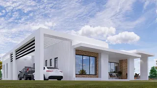 Modern Classic  3 Bedroom House Design 18m x 19m