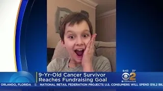 9-Year-Old Cancer Survivor Reaches Fundraising Goal