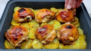 It's so delicious I cook it almost every day❗ Incredible Chicken and Potato Recipe! #211