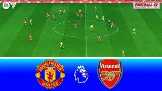 Manchester United vs Arsenal - Premier League 23/24 | Full Match | EA FC 24 Gameplay PC