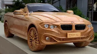 Wood Carving - BMW 420i Convertibles