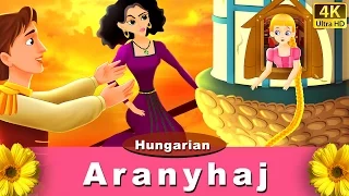 Aranyhaj | Rapunzel in Hungarian | Magyar Tündérmesék @HungarianFairyTales