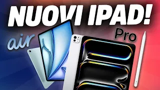 ECCO I NUOVI IPAD AIR & IPAD PRO 2024! E ORA È "PRO" ANCHE LA PENCIL 😍