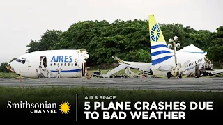 5 Plane Crashes Due To Bad Weather | Smithsonian Channel