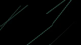 Soliton collisions in a complex one-dimensional cellular automata with memory