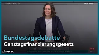 Bundestagsdebatte zum Ganztagsfinanzierungsgesetz und Ganztagsfinanzhilfegesetz am 16.12.21