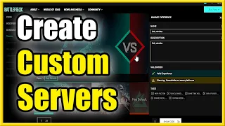 How to Create a Custom Server in Battlefield 2042 Portal Mode (PS4, PS5, Xbox & PC)