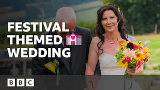 Turning a farm into a festival wedding 💒🐐 | Ultimate Wedding Planner - BBC