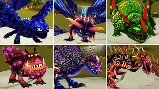 ALL HIDDEN WORLD DRAGON COSTUMES - Dragons: Rise of Berk