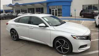 2019 Honda Accord Sport 1.5T Turbo / Test Drive