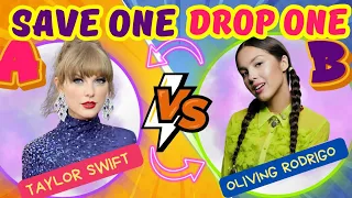 Swifties 🆚️ Livies 🌟🎵 | Pick One Kick One SONG BATTLE 🏳️‍save one , drop one