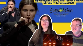 alyona alyona & Jerry Heil - Teresa & Maria | Ukraine 🇺🇦 | Eurovision 2024  | 🇩🇰REACTION