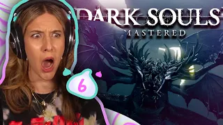 THE DEPTHS & GAPING DRAGON BOSS FIGHT GONE WRONG | Dark Souls Remastered (First Playthrough) | Ep 6