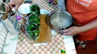 Как закрыть огурчики с лимоном/без уксуса 🥒🥒🥒🍋🍋🍋