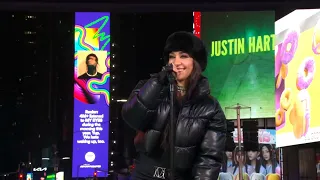 Maria Becerra Live Time's Square Eve, New York 31-12-2023