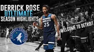 Derrick Rose Top  Plays from 2018-2019 NBA Season  (prod. Savage)