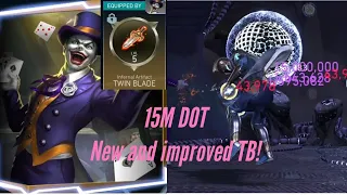 The new Twin Blade oneshots T10 boss DF!! LLTJ w/ TB replaces COKR! Injustice 2 Mobile