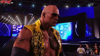 WWE2K24 - The Rock heel possible entrance in WMXL