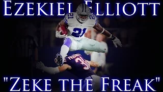 Ezekiel Elliott ||"Zeke The Freak"|| Rookie Highlights ᴴᴰ