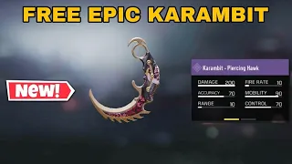 How To Get Free Karambit In Codm 2023!!