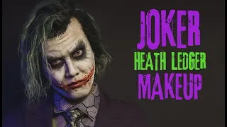 JOKER (Heath Ledger) Makeup Tutorial - The Dark Knight | Prince De Guzman Transformations