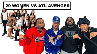 20 WOMEN VS 4 YOUTUBERS: ATL AVENGERS