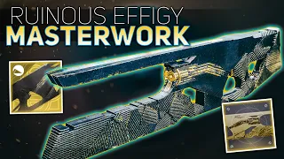 Ruinous Effigy Masterwork Review (New Trace Rifle is Nasty) | Destiny 2 Season of Arrivals