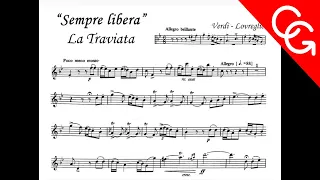 TRAVIATA "Sempre libera" Corrado Giuffredi, clarinet