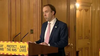 Live: Matt Hancock gives UK government's daily coronavirus briefing - May 4 | ITV News