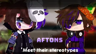 |Aftons meet their stereotypes|[gacha,part 1/?]