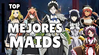 8 MEJORES MAIDS del ANIME