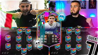 FIFA 23 l OUT OF POSITION CHIESA SQUAD BUILDER BATTLE vs. IamTabak😱